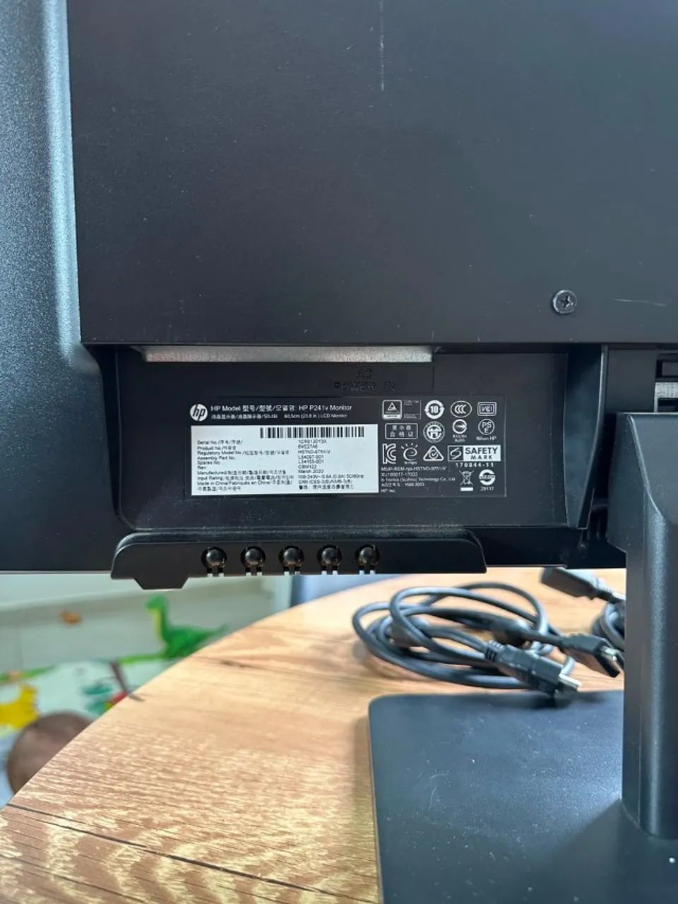 COMBO: Mac mini M1 8gb, 256gb de SSD (model A2348)  + Monitor 24" (HP P241V)  - Foto 3