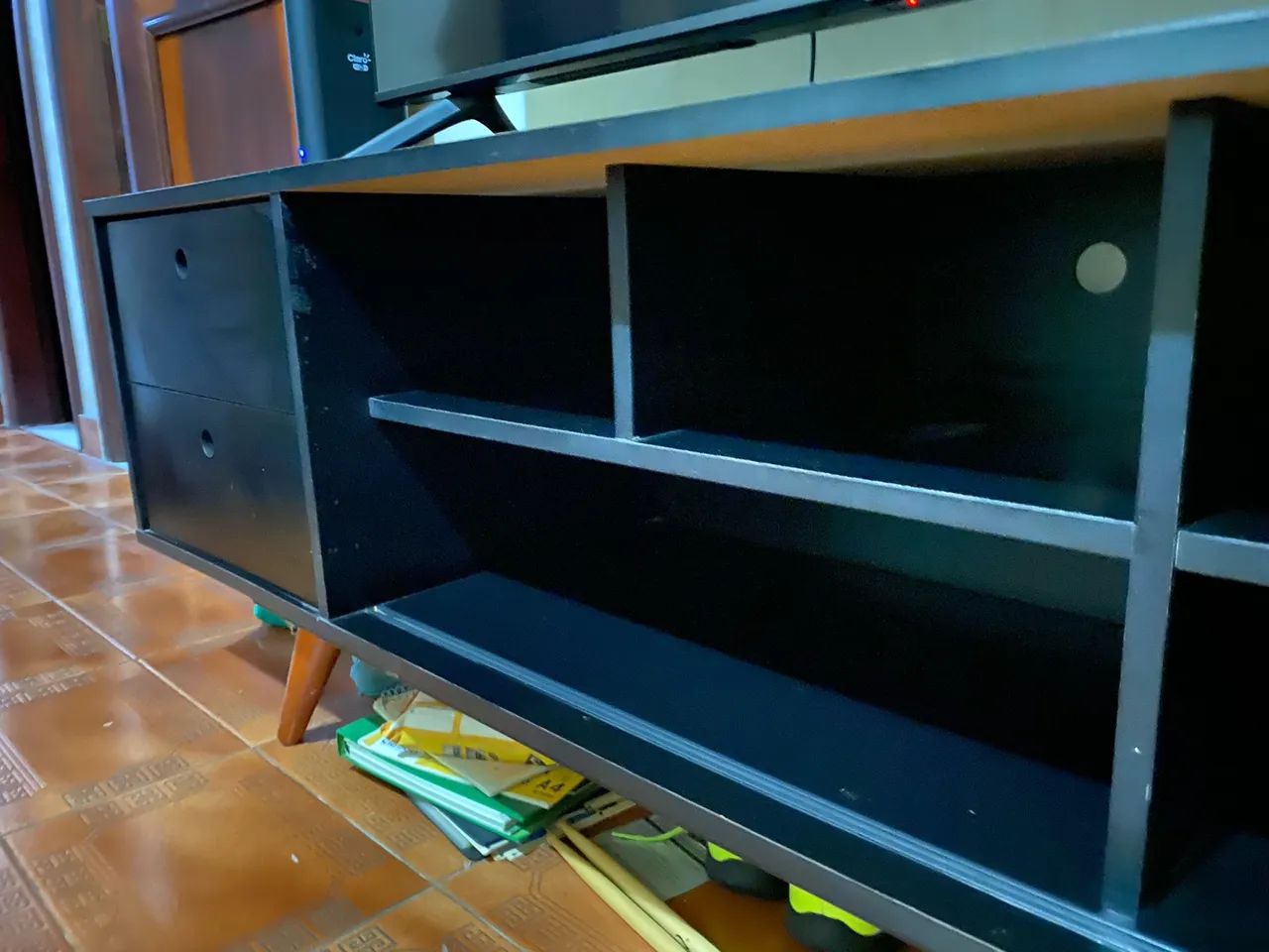 Rack para TV Preto - Foto 2