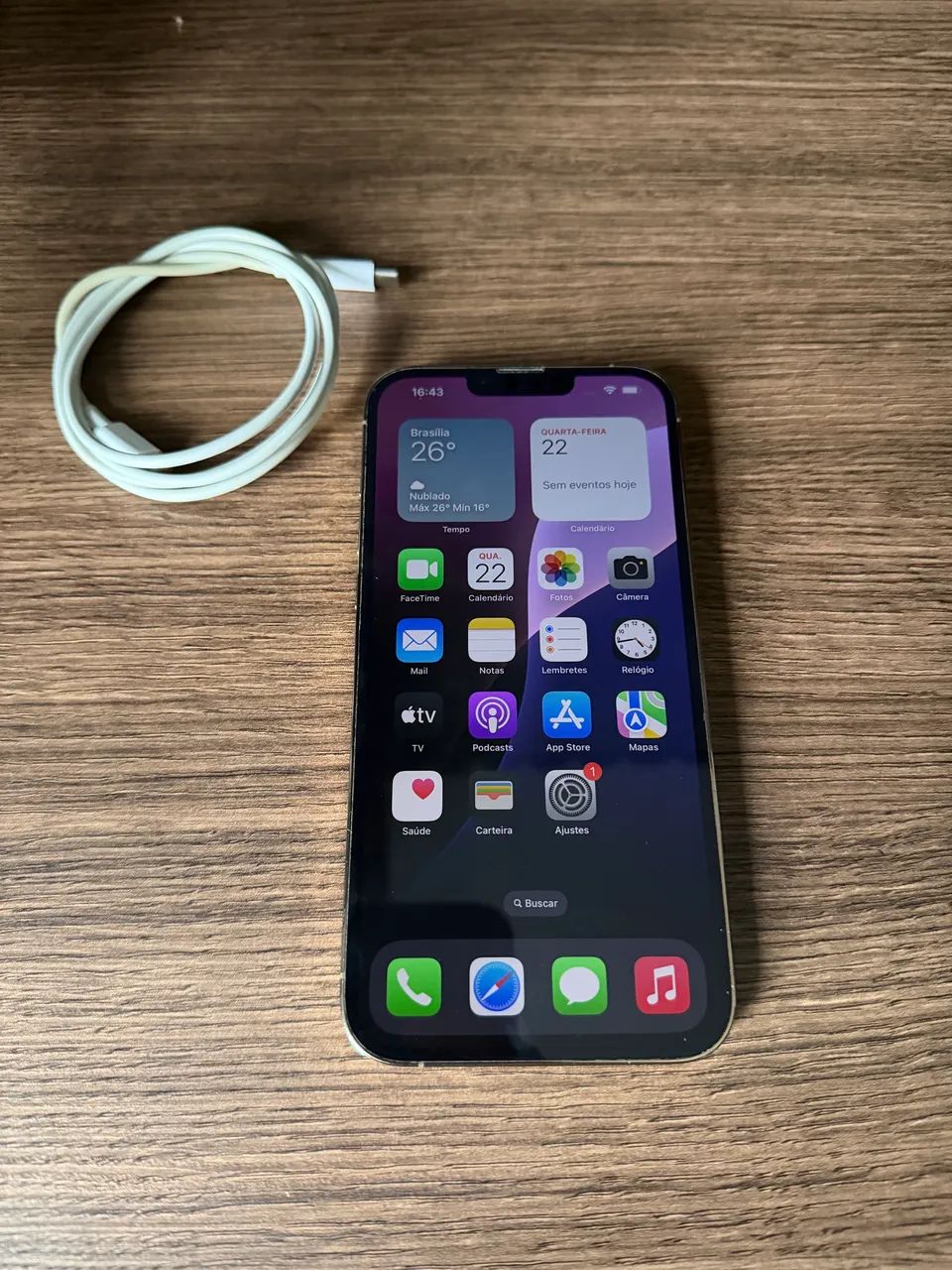 iPhone 13 Pro Max 256 GB Dourado - Foto 2