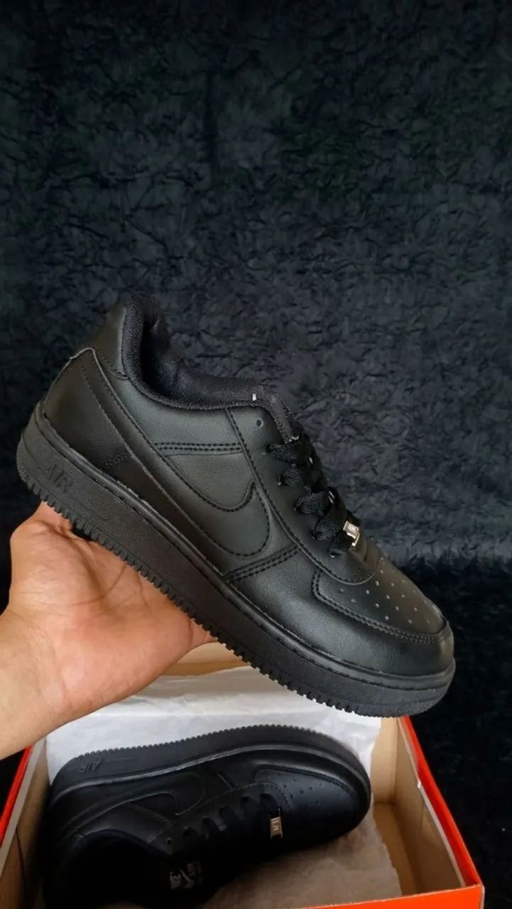 Tênis Nike Air Force 1 Black (All Black)  - Foto 3