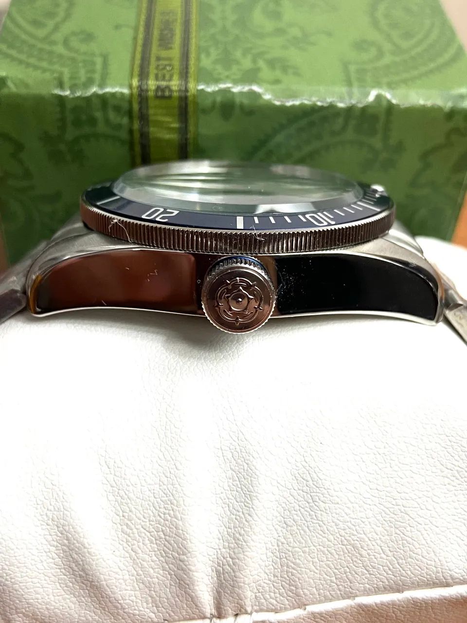 Relógio tudor Geneve black bay 41mm automatico bezel azul - Foto 4
