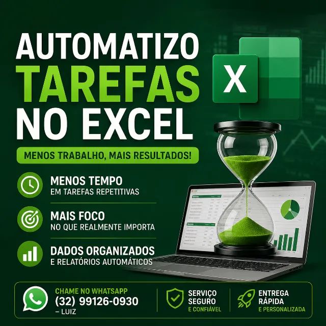 Excel Profissional: Automações, Dashboards e Soluções Inteligentes Imperatriz - Foto 4