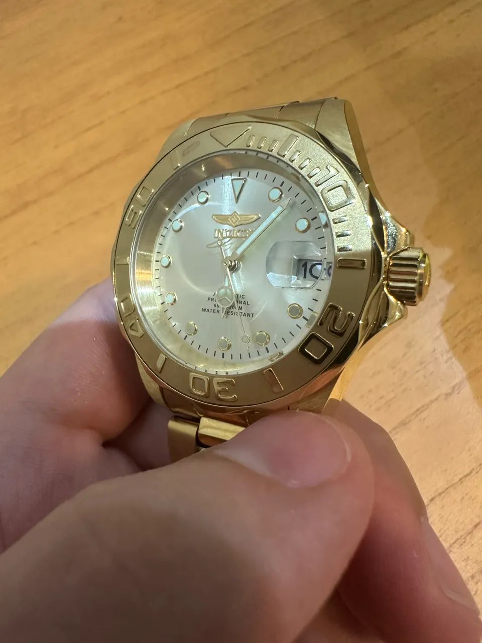 Invicta Pro Diver 17054 Automático Dourado - Original com Caixa - Foto 2