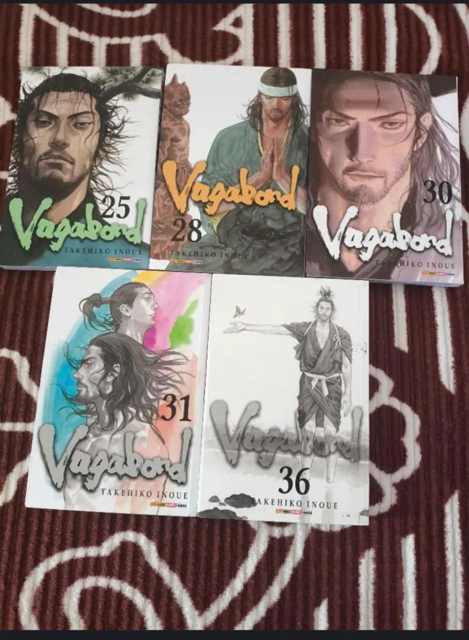 Mangá Vagabond vol. 28, 36  