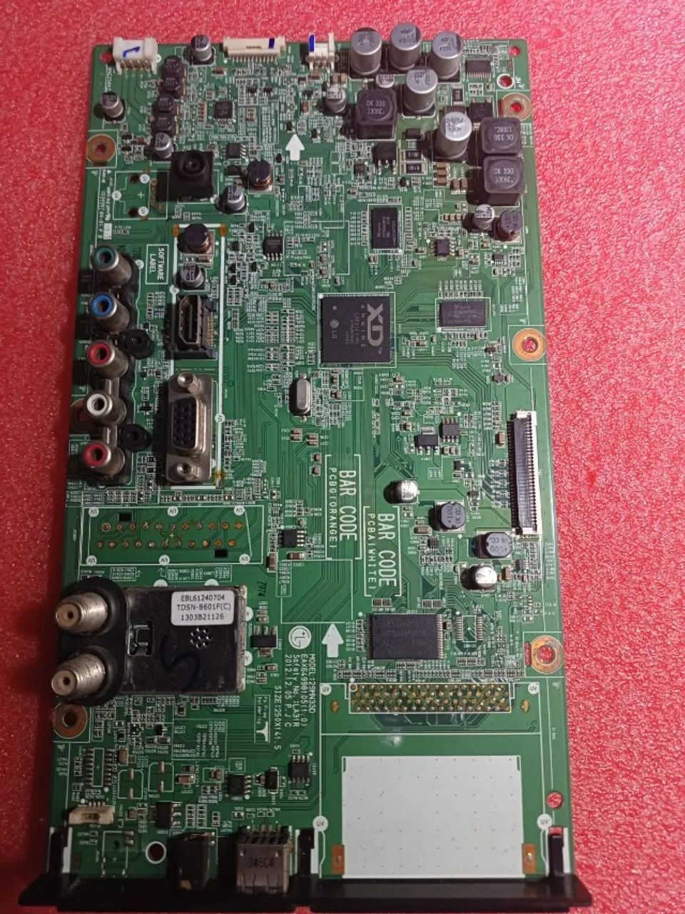 Placa Principal  TV LG 29mn33d-ps Eax64998105 (1.0) - Foto 2