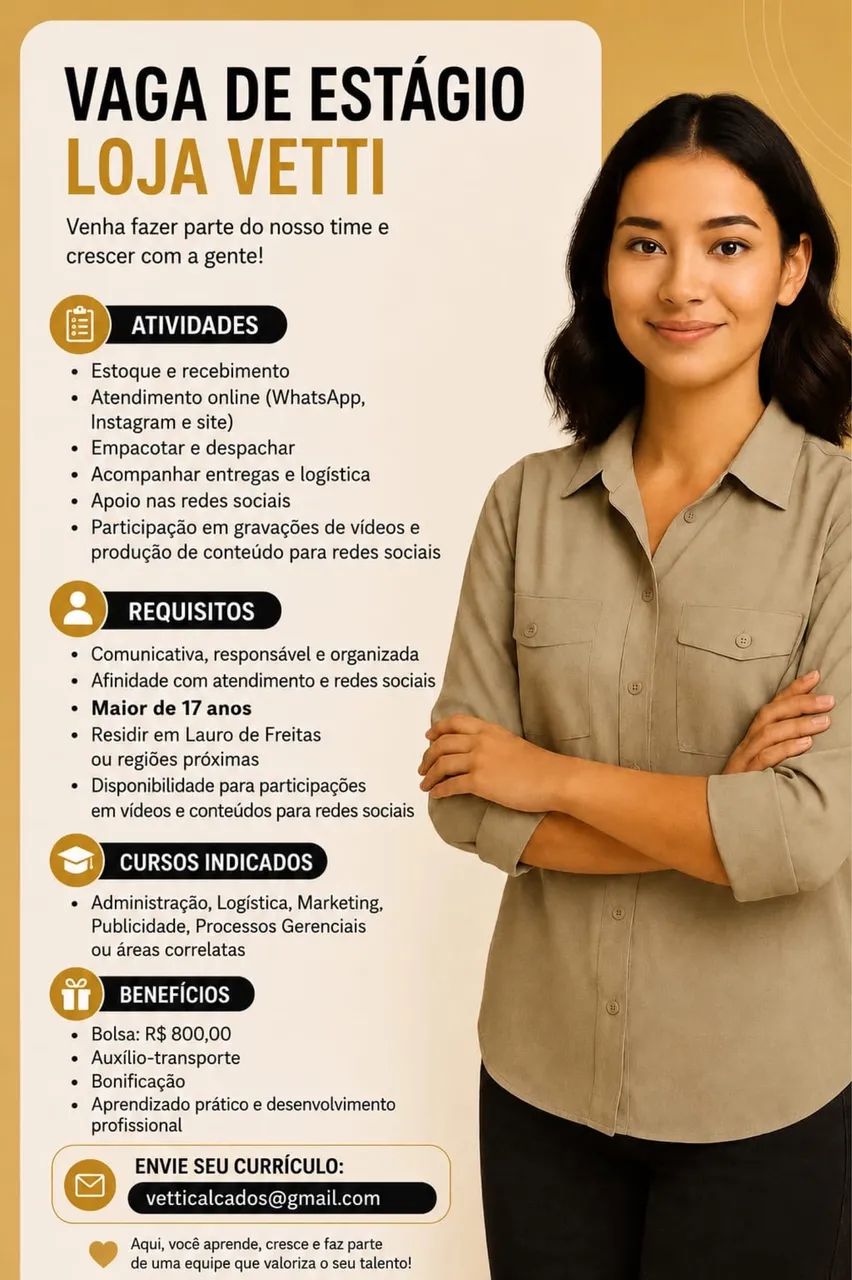 Vaga de Estágio 