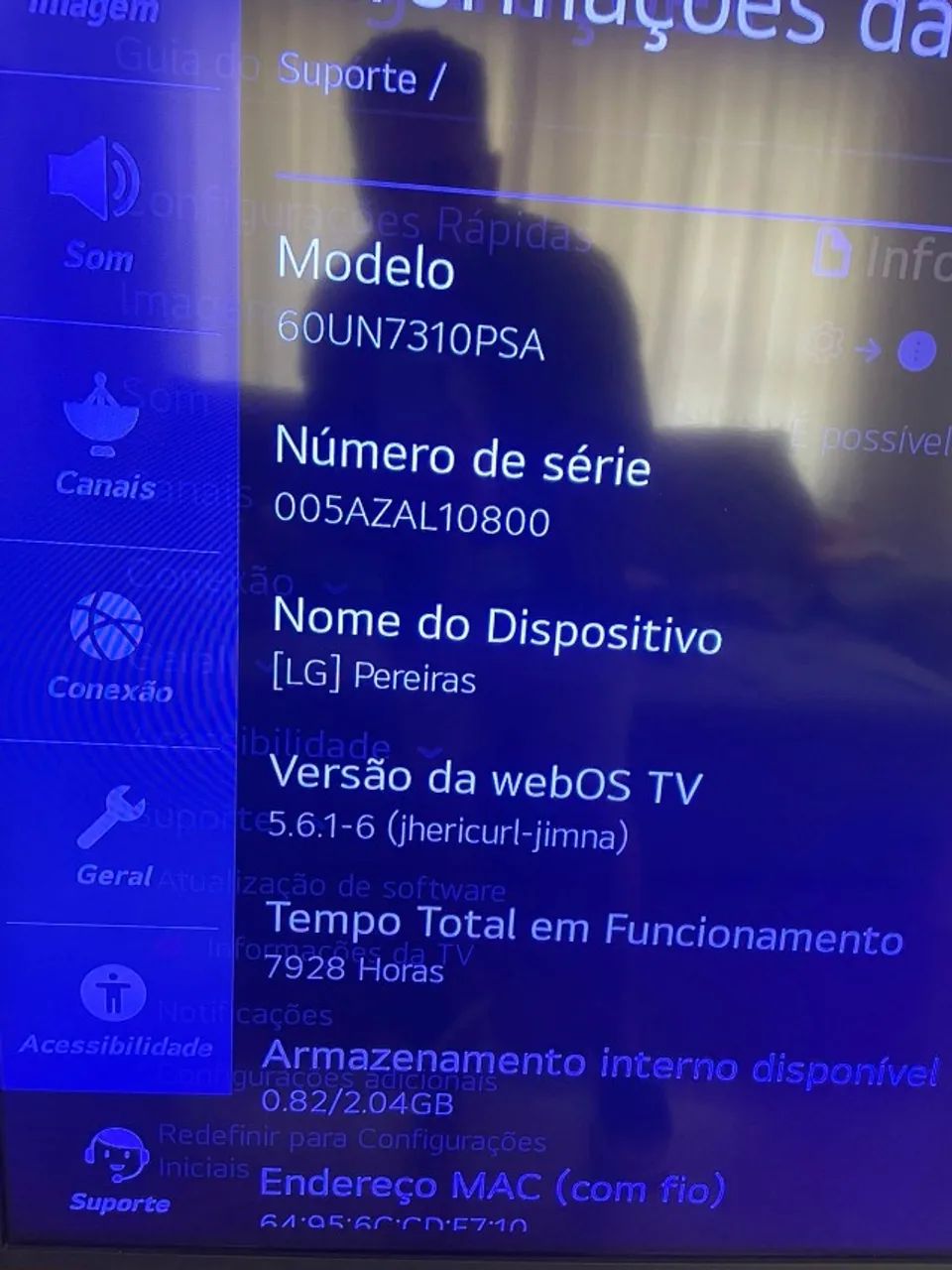 Smart Tv 60 Polegadas LG 4k Wi-Fi e Bluetooth Parcelo no Cartão Aceito Troca Barato - Foto 3