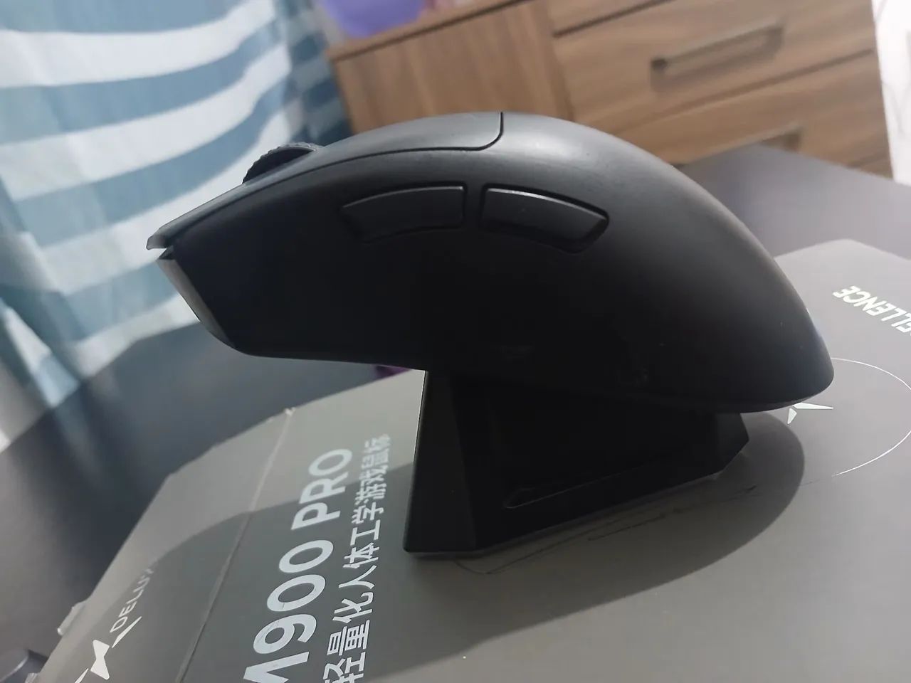 Mouse Delux m900pro 8k com dock de carregamento - Foto 3