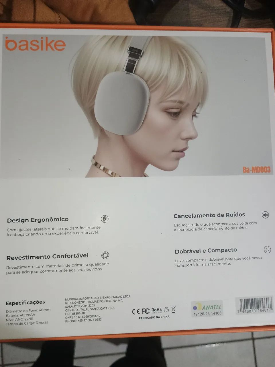 Fone bluetooth Basike - Foto 2