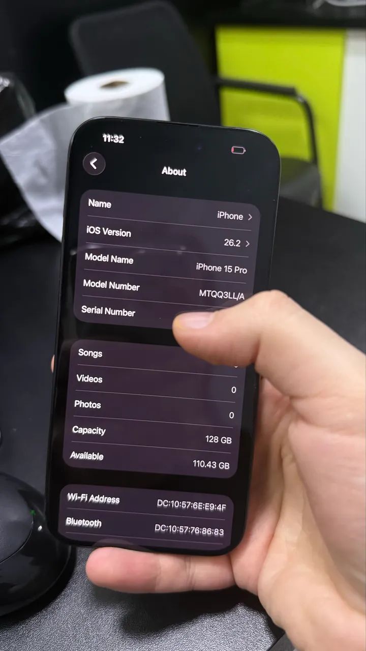 iPhone 15 Pro 128GB Blue Titanium ? | Bateria 89% |  - Foto 4