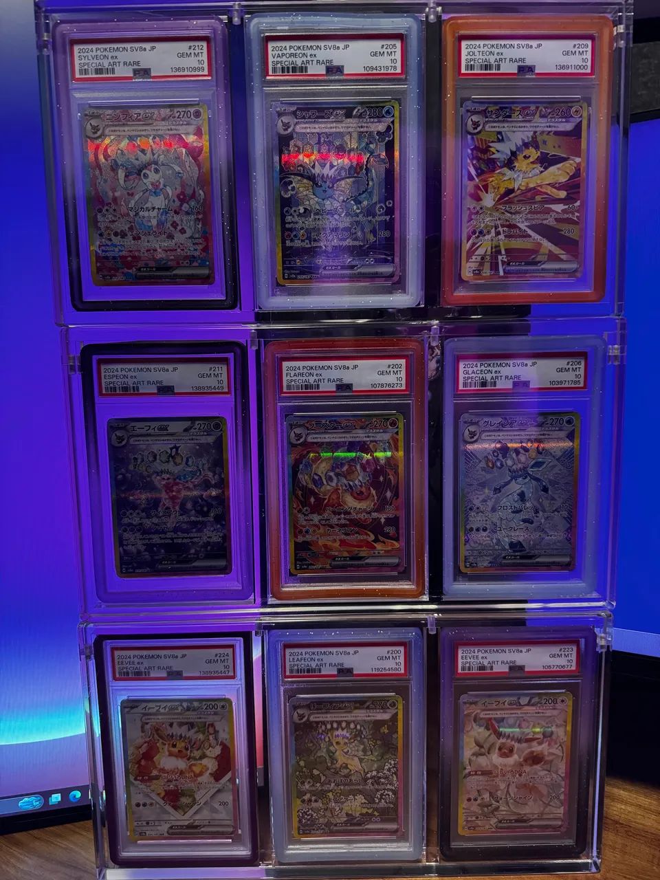 SET EEVEELUTIONS PSA 10 - Foto 3