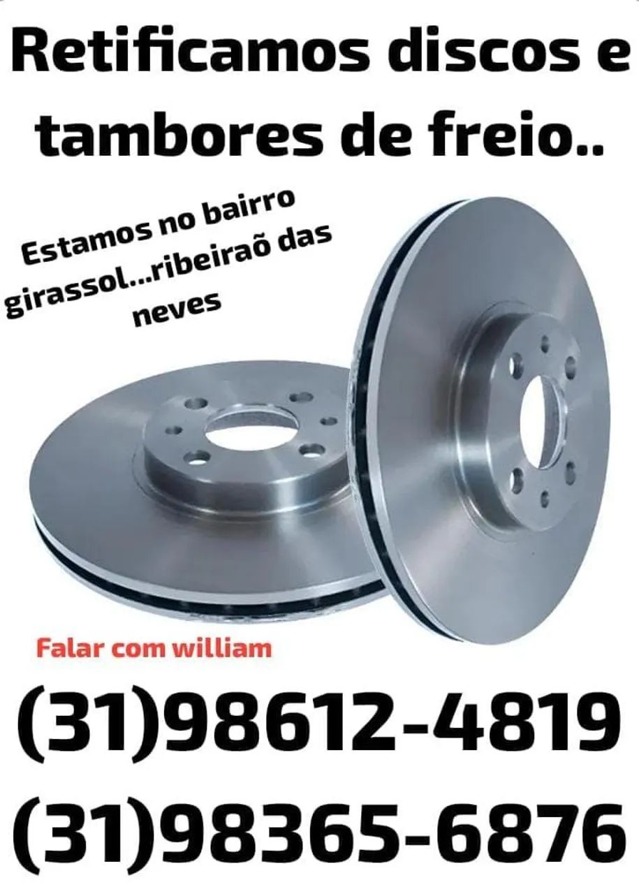 Retifica de discos de freio e tambores 