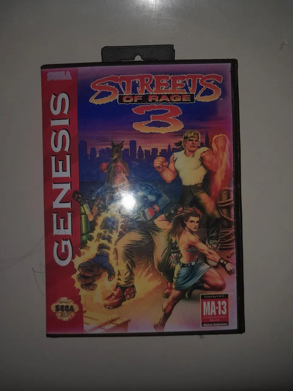 Streets of rage 3 Genesis Reprodução Completa