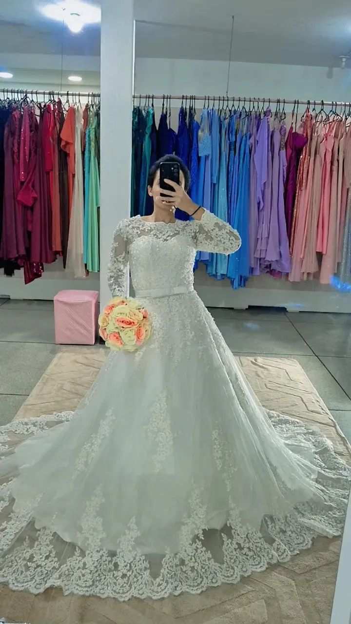 Vestido de Noiva Liquidação - Foto 3