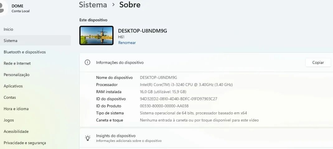 Computador I3 16Gb de memoria - Foto 2