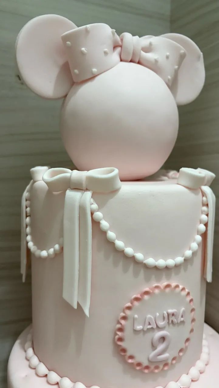 Bolo da minnie artesanal  - Foto 4