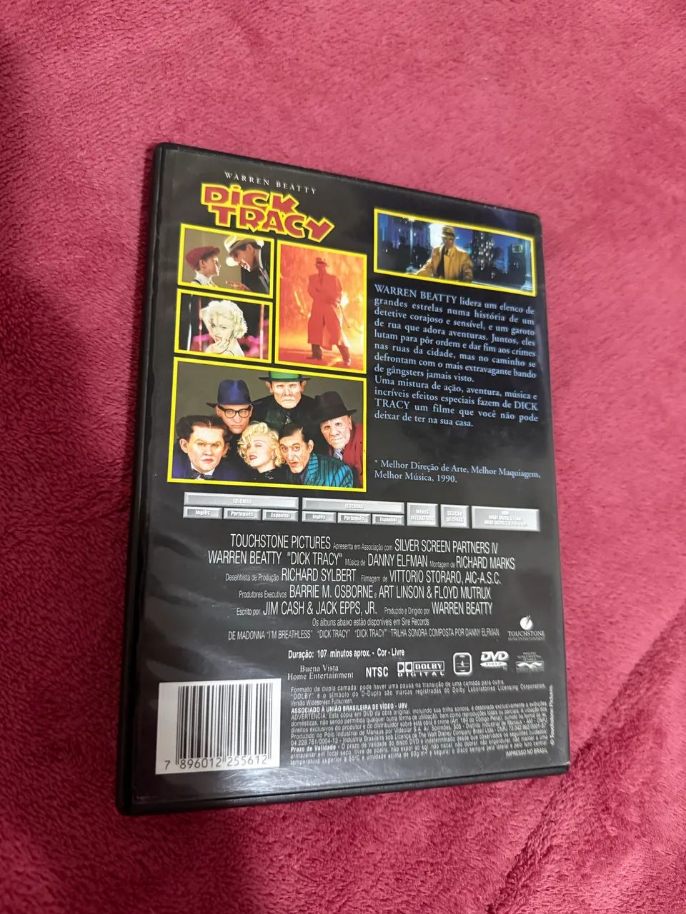 Dvd Dick Trace Filme Madonna - Foto 2