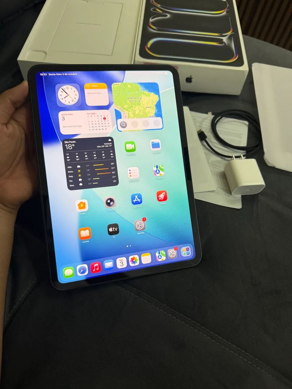 iPad Pro M4 256GB Novo | Apenas 3 Meses de Uso  - Foto 6