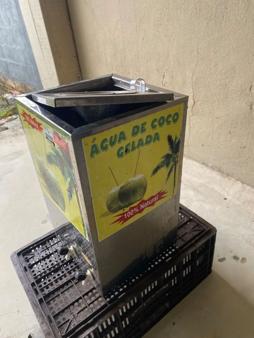 Máquina Torre Para Gelar Água de Coco  - Foto 5