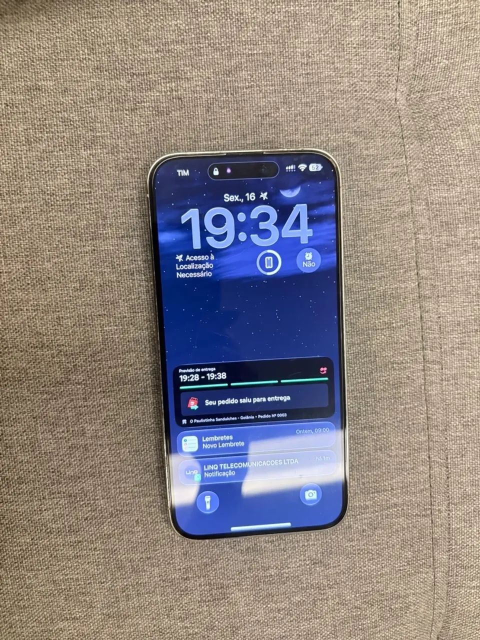 iPhone 14 pro max 1 Tera - branco (1000 gigas )