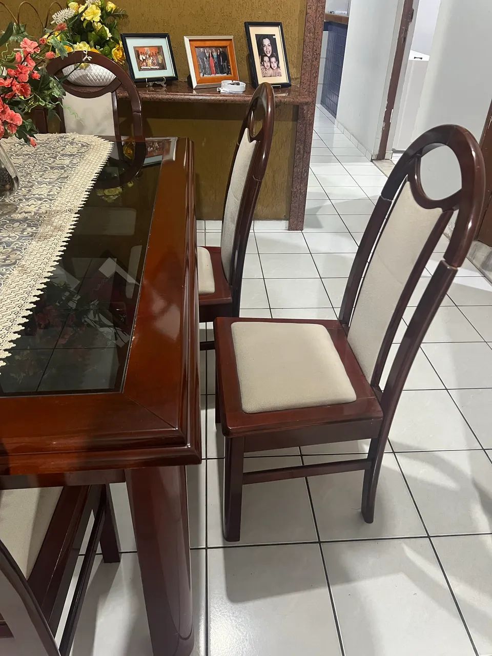 Conjunto mesa de jantar