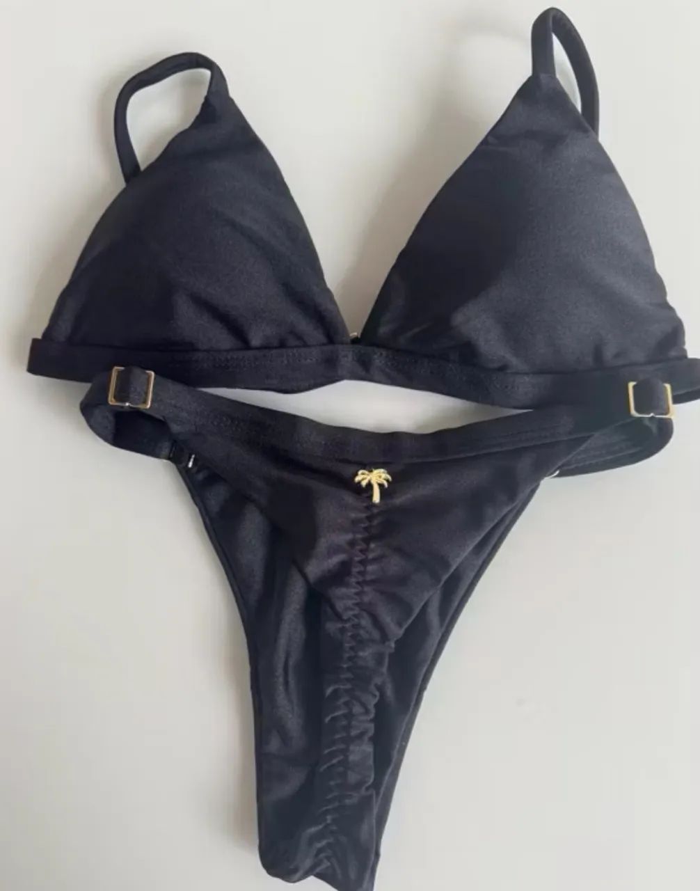 Biquíni cortininha calcinha empina bumbum - Foto 4