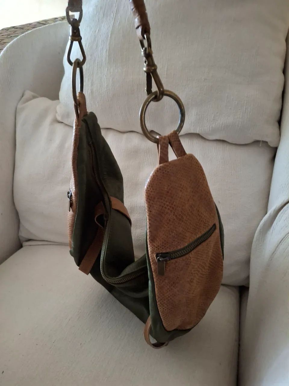 Bolsa de Couro Legítimo - Foto 2