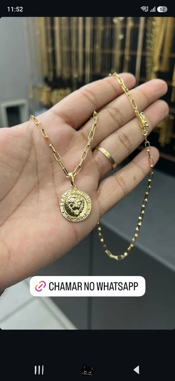 Cordão banhado ouro  - Foto 3