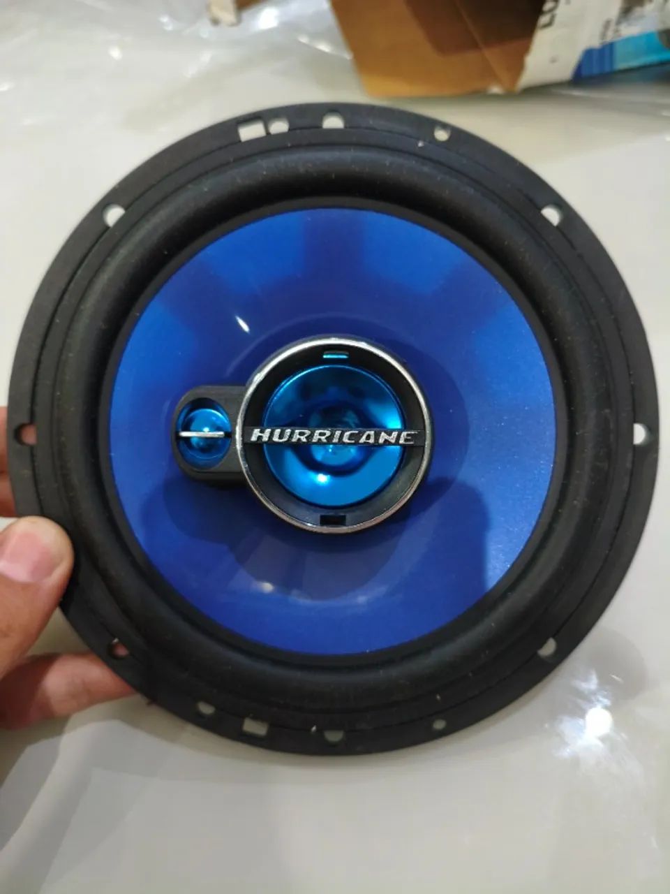 Par Alto Falante Porta Hurricane 6 Polegadas 100 Rms Triak Nova na caixa - Foto 2