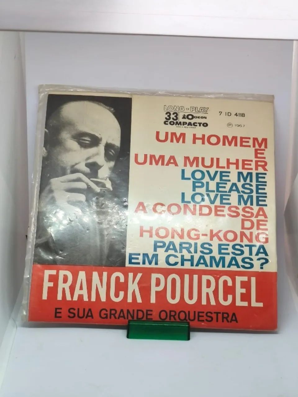 Vinil Compacto Franck Pourcel - Um Homem E Uma Mulher (1967) - Odeon