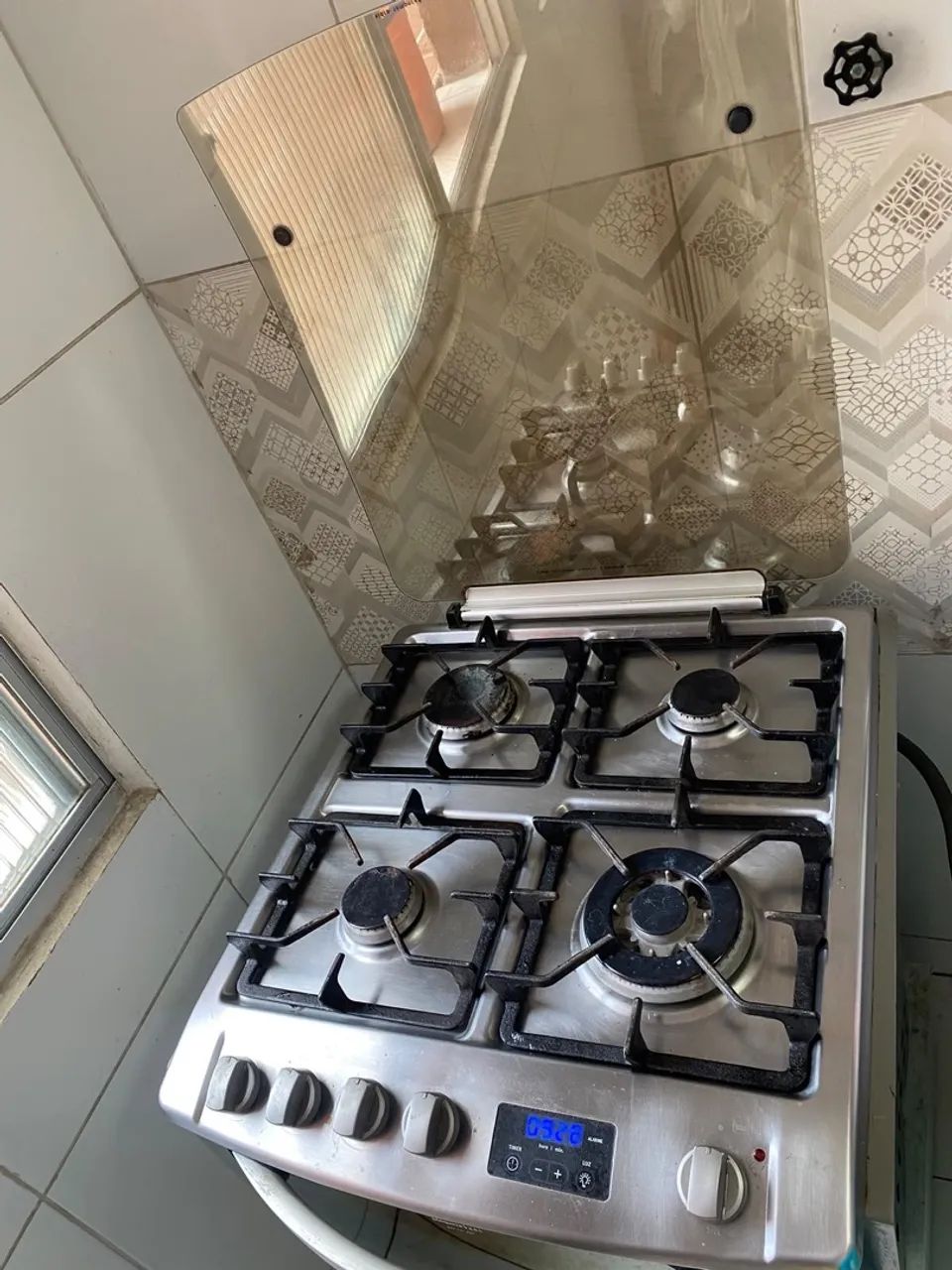 Fogão 4 Bocas de Embutir Electrolux Prata com Grill e Tripla Chama  - Foto 5