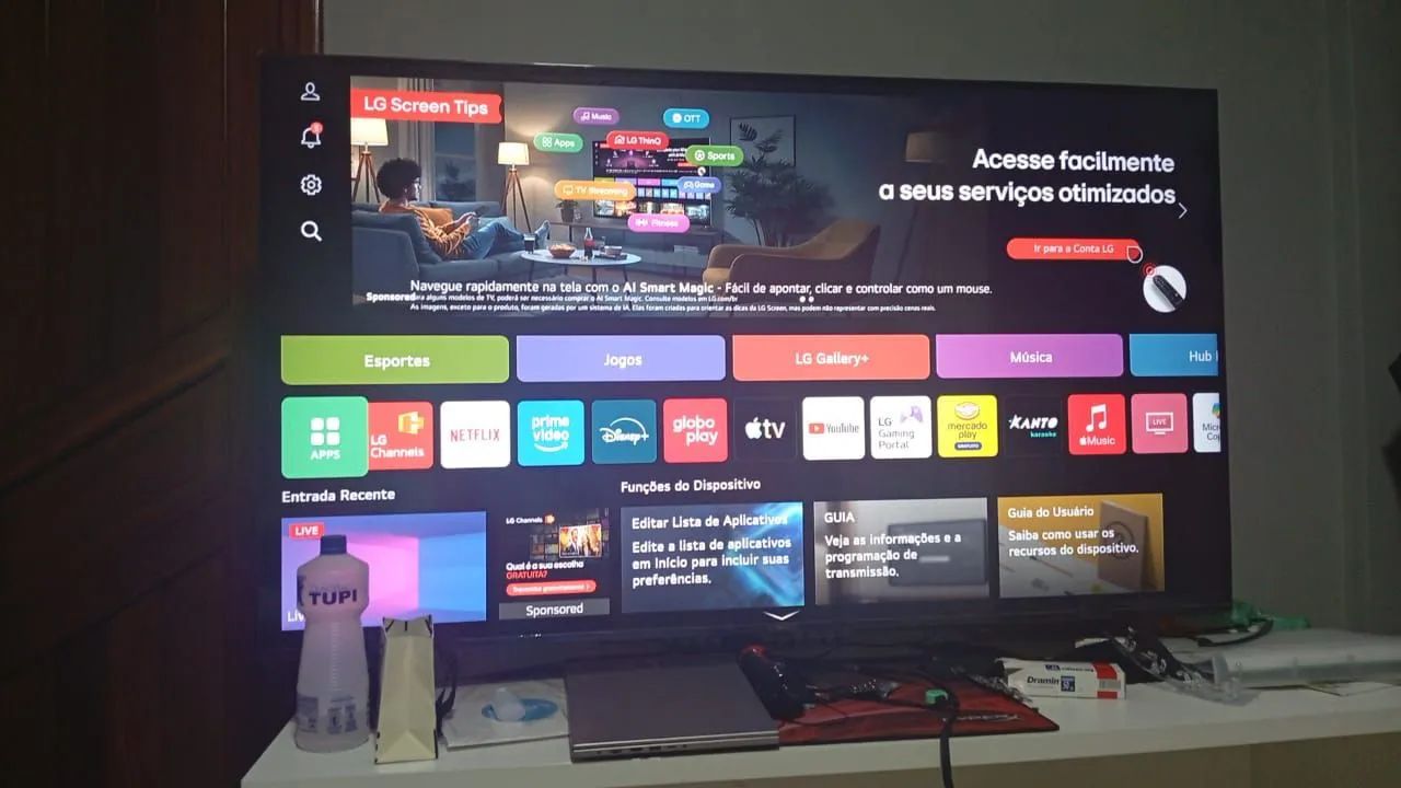 Tv LG 4k UHD 65 polegadas 