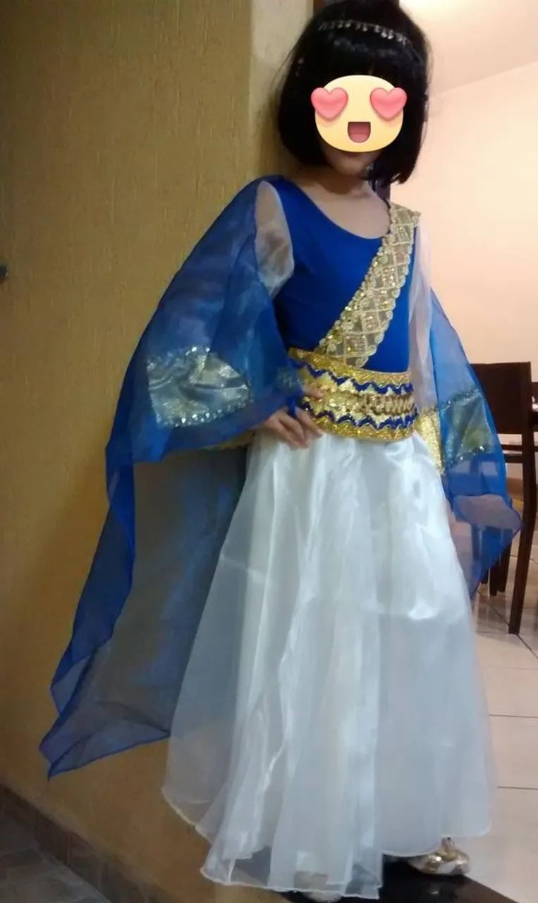 Fantasia  linda veste de 6 a 8 anos  - Foto 2