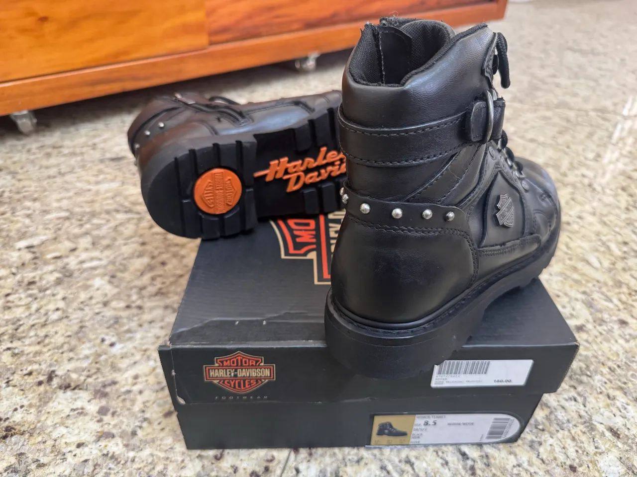 Bota original Harley Davidson - Foto 4