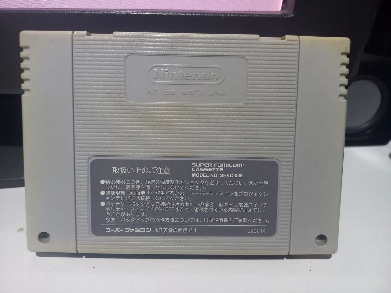 (Raríssimo) Super Aleste Super Nintendo Famicom Original - Foto 2