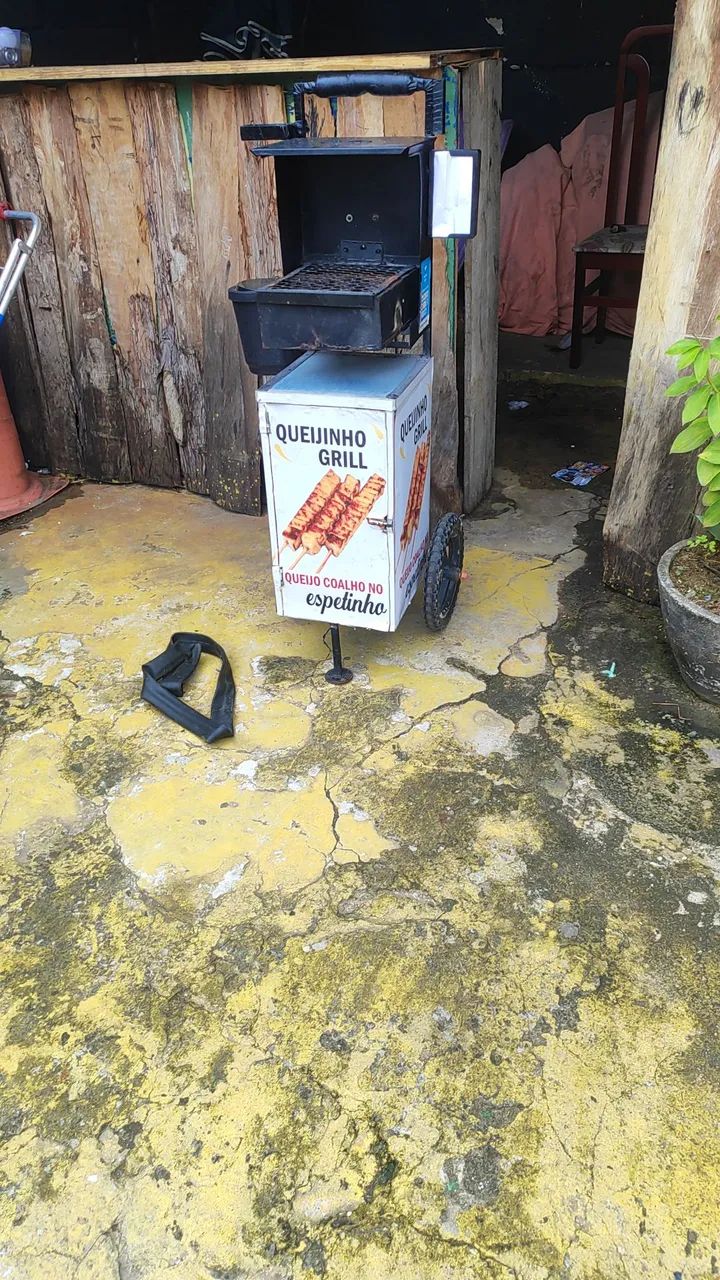 Carrinho de queijinho assado 