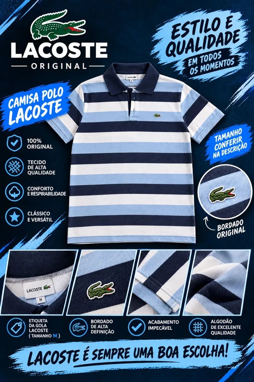 Polo Lacoste (original)
