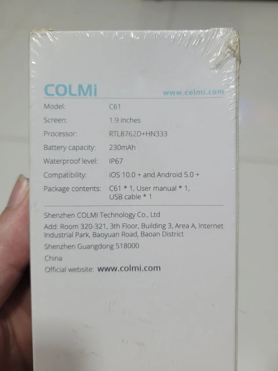 Smart watch colmi c61 - Foto 2