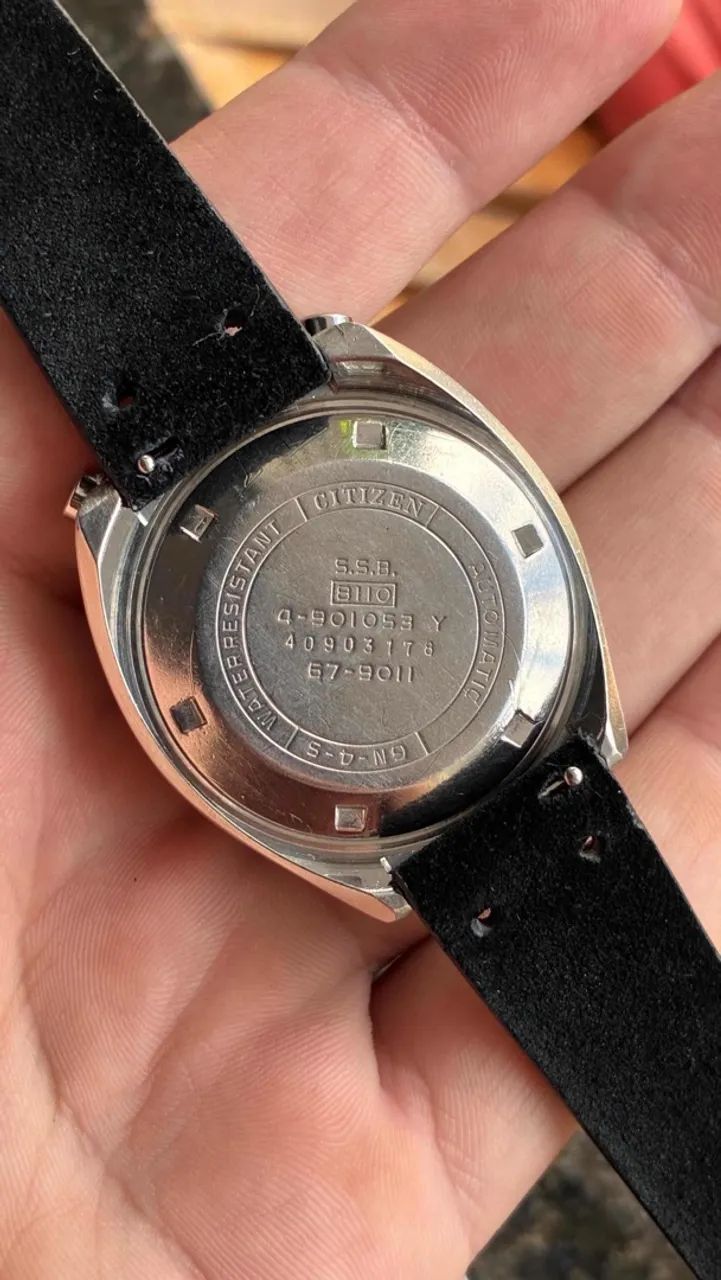 Citizen Bullhead Panda Dial Chronograph Automático 1974? - Foto 4