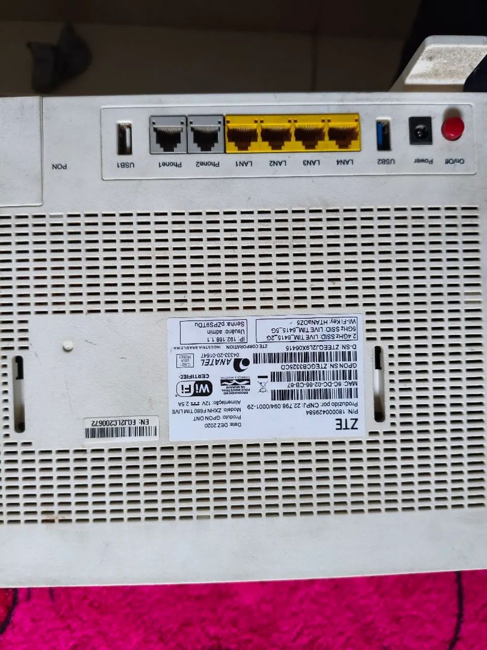 Modem roteador de fibra - Foto 2