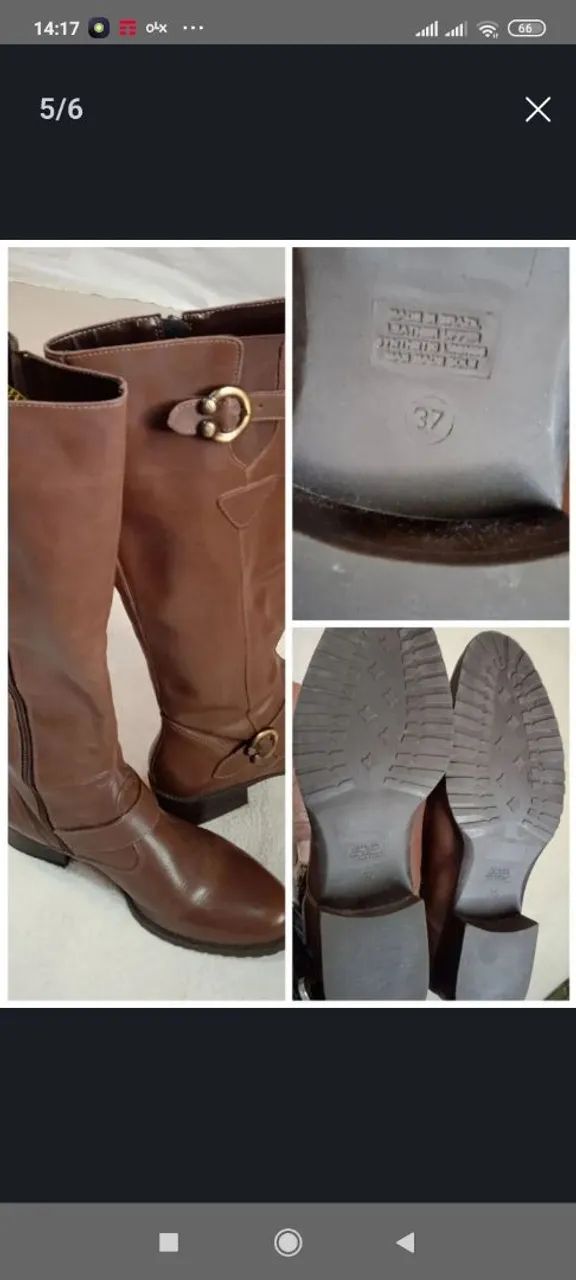Botas femininas (37/38/39)