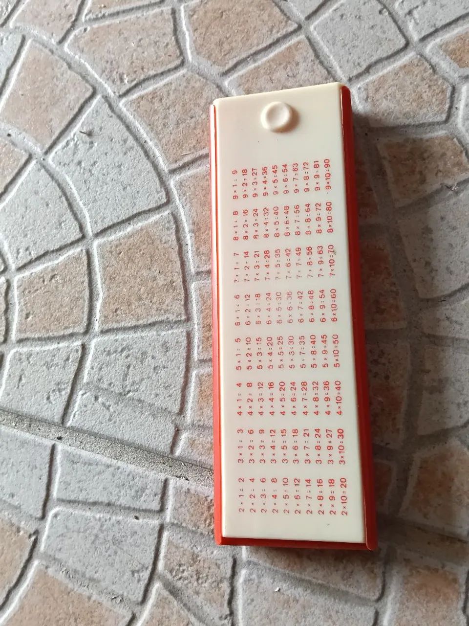 Estojo escolar antigo 