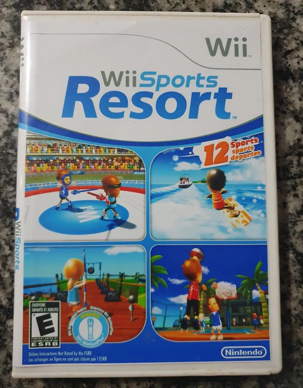 Jogo Wii Sports Resort para Nintendo Wii Original com manual