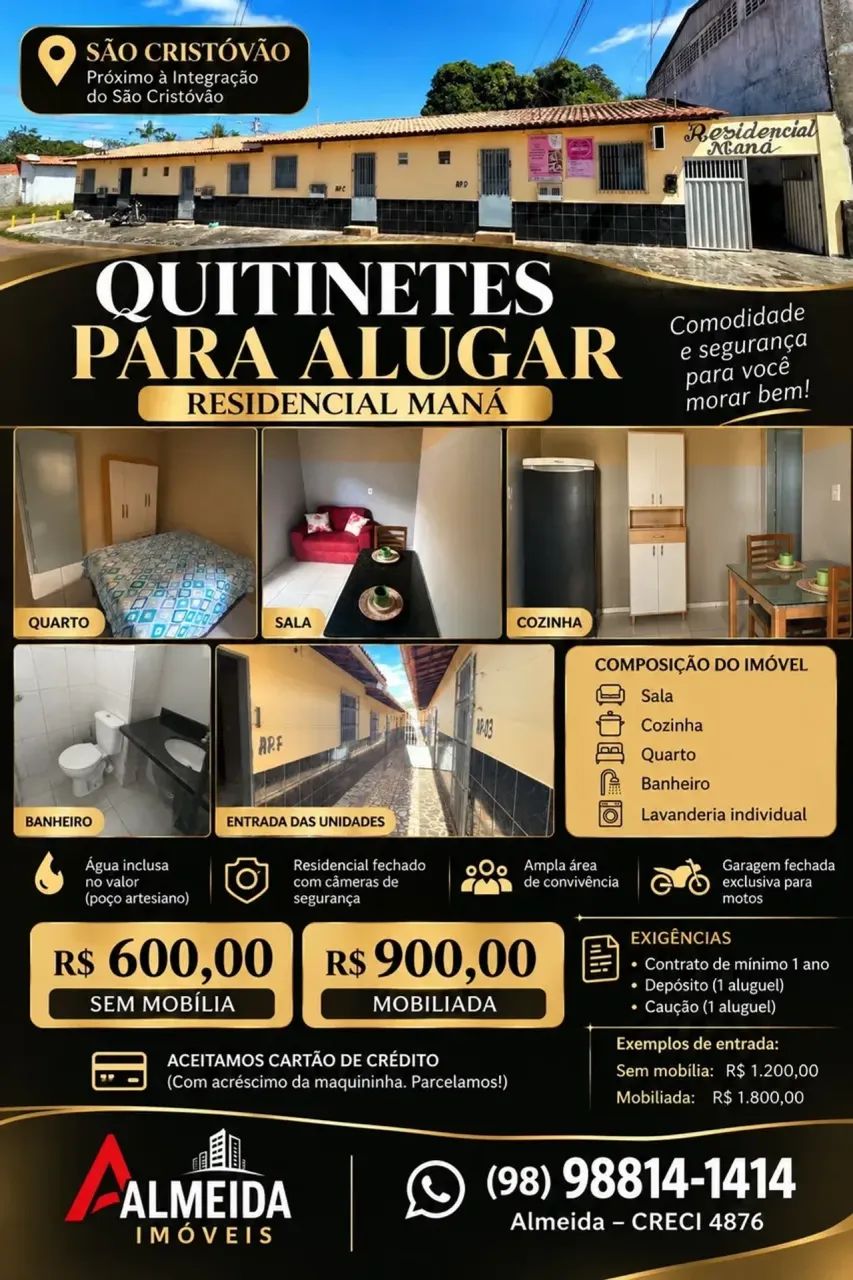 Kitinetes - São Cristovão