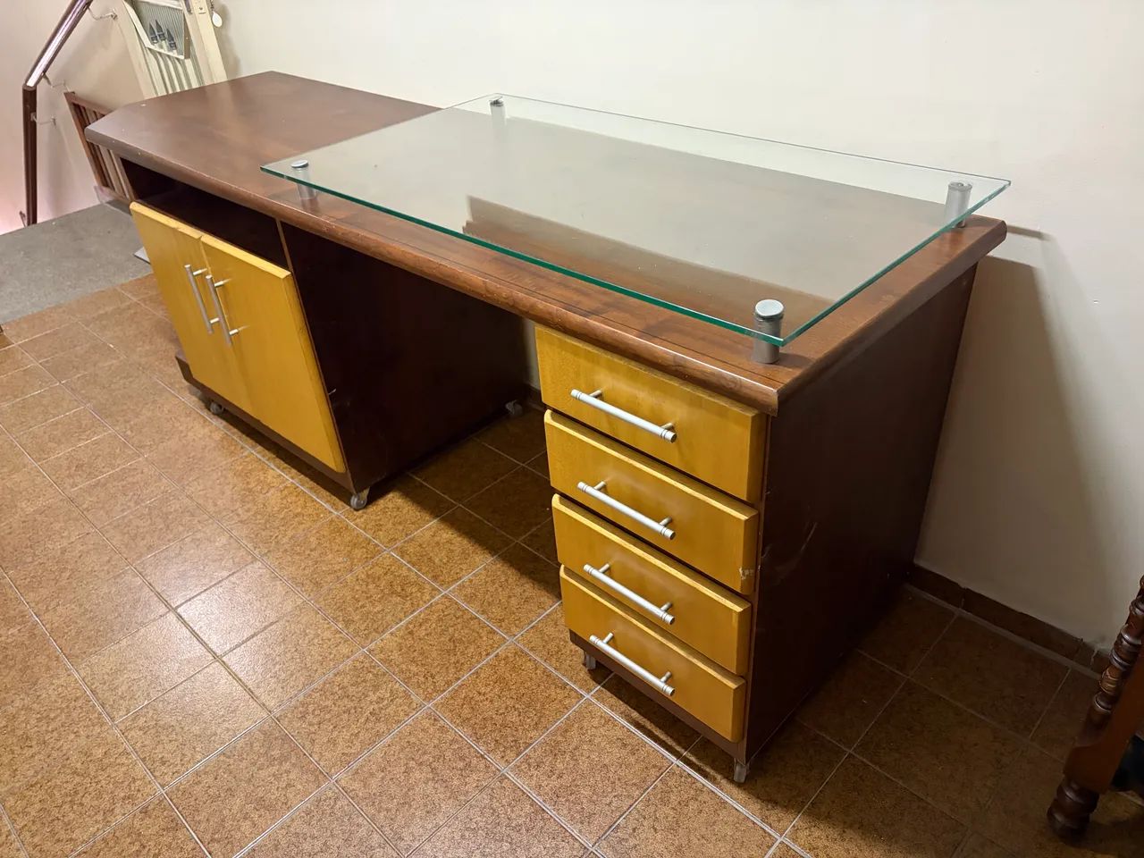 mesa de escritório escrivaninha - Foto 2