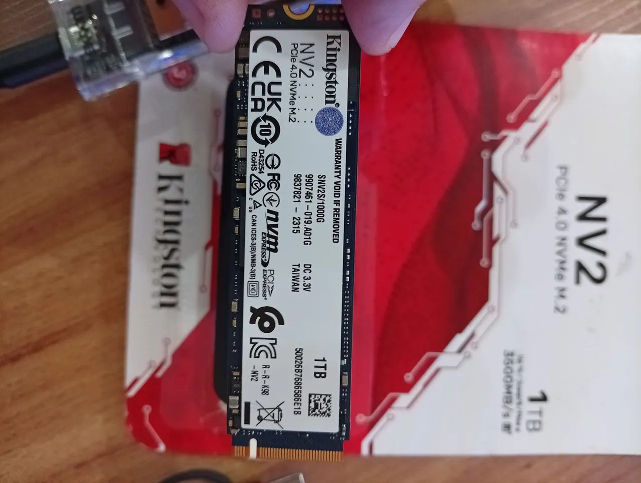 NVMe KINGSTON 1TB ZERO (leia) - Foto 3