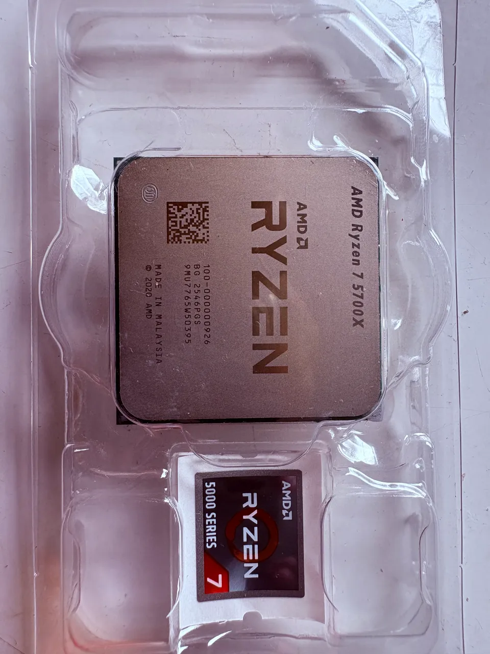 Ryzen 7 5700X - Processador AMD - Novo Ryzen 7 5700X - Entregamos