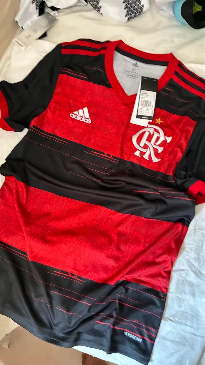 Camisa Flamengo 2020 Torcedor Adidas Masculina - Foto 2