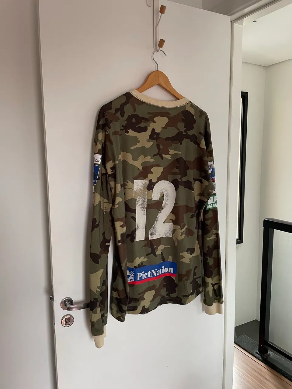 Camiseta Piet Manga Longa Camo - Foto 4