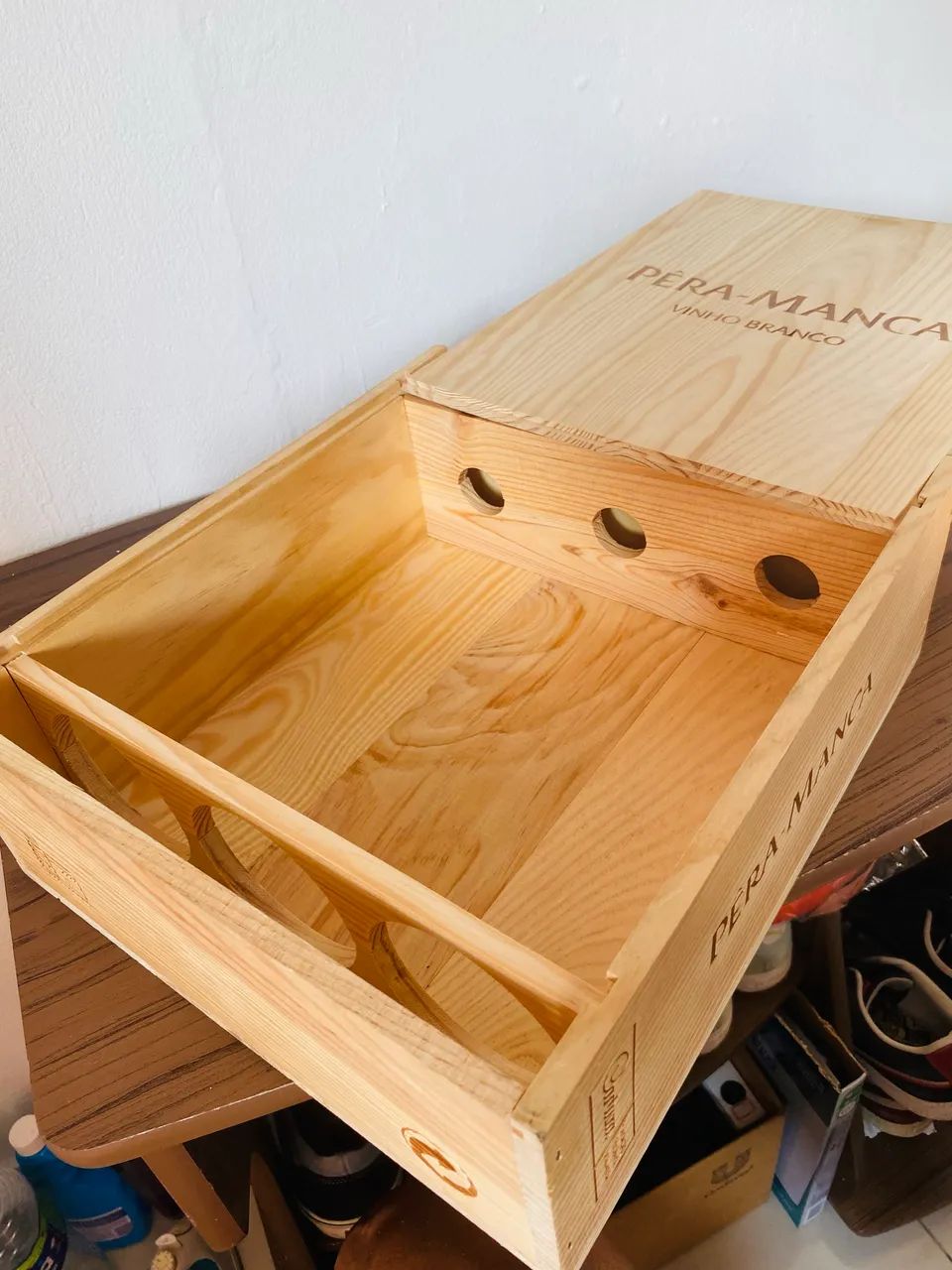 Caixa Decorativa Pêra-Manca Vinho Branco - Foto 2